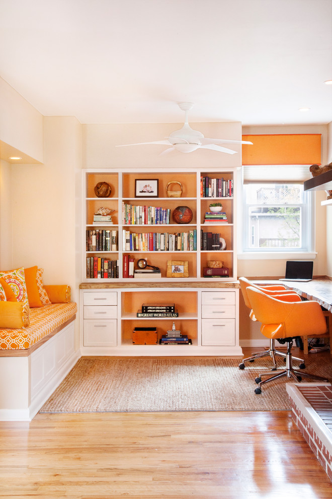 Home office - contemporary home office idea in Philadelphia