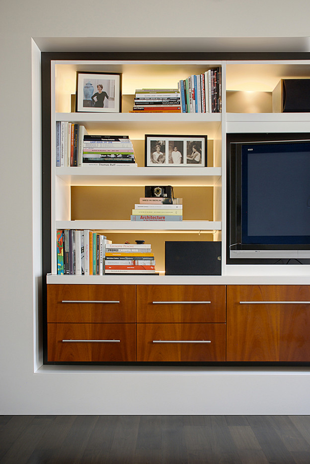 Office Millwork Modern Home Office Toronto by Roundabout Studio