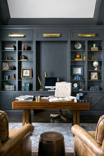 25 ULTIMATE MASCULINE HOME OFFICE IDEAS