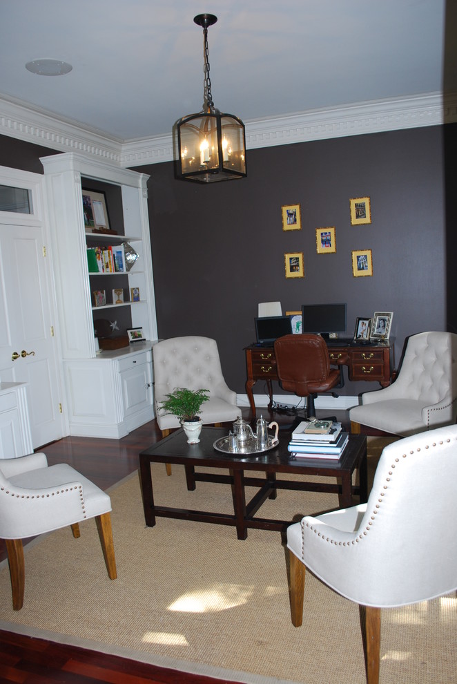 Transitional home office photo in New Orleans