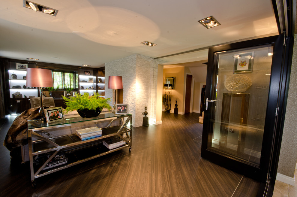 Open Plan Hallway and Home Office sitting room, Contemporary Home