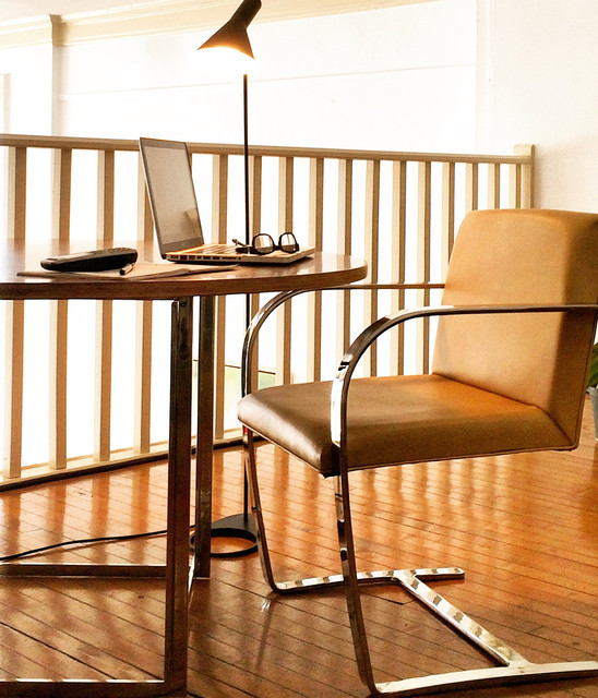 Our Neutral Tan BRNO Chair Modern Home Office Seattle by Modern