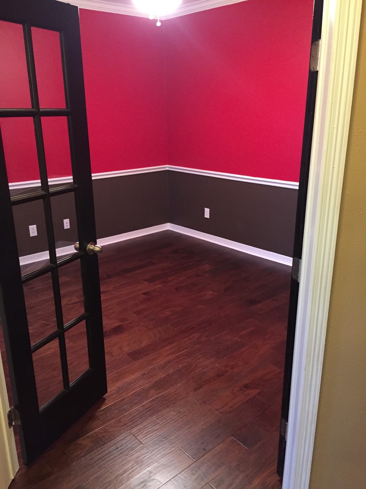 Paint and Flooring Traditional Home Office Houston by Pro