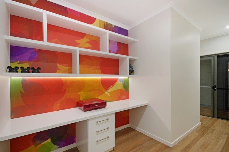 Pavillion Style Home Tropical Home Office Townsville by C & B