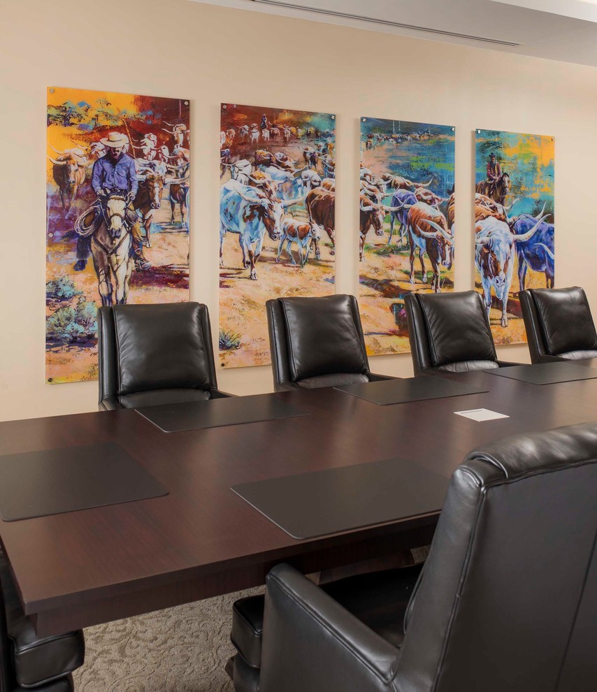 Penthouse Office: Conference Room - Transitional - Home Office - Other ... - High End Penthouse Apartment Conference Room