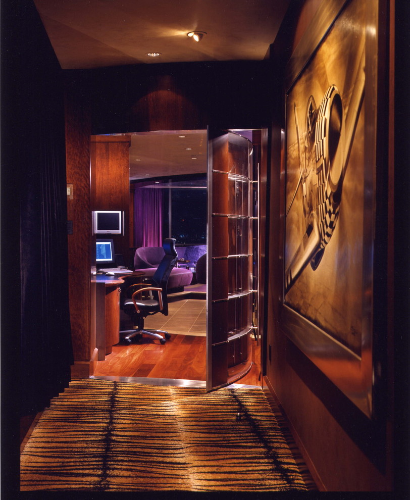 Private Penthouse Modern Home Office Vancouver by Nigel Walker