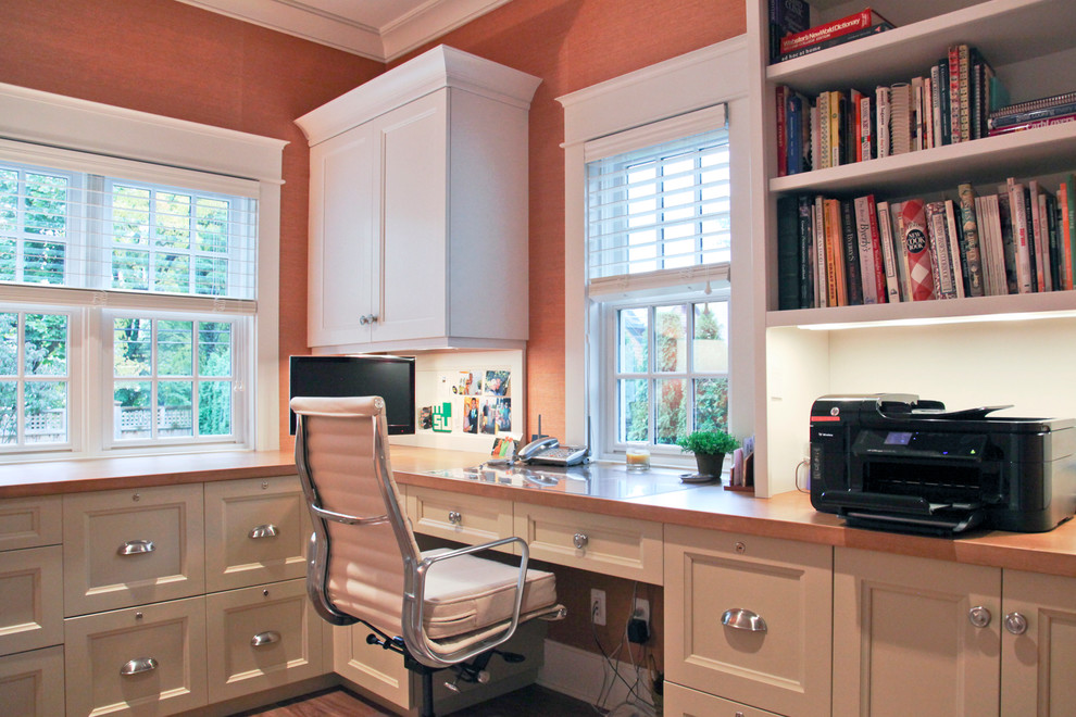 Inspiration for a classic home office in Birmingham.