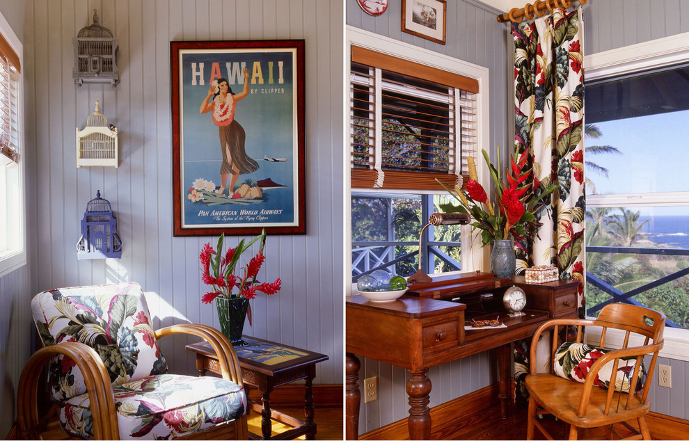 Island style home office photo in Los Angeles