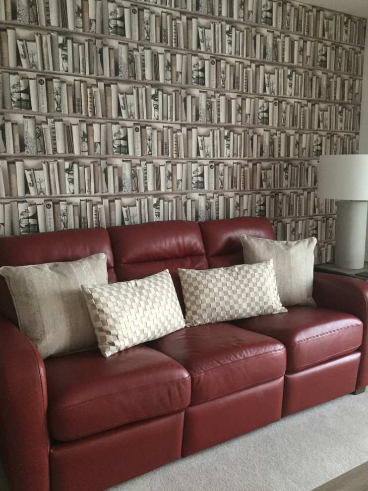 Raspberry & Honey ‘Read & Relax’ Room Modern Home Office Glasgow