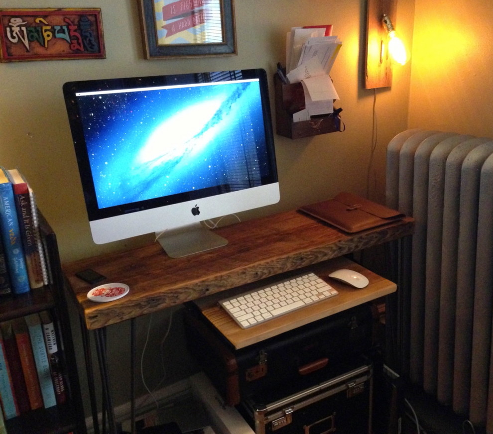 Eclectic home office photo in Chicago