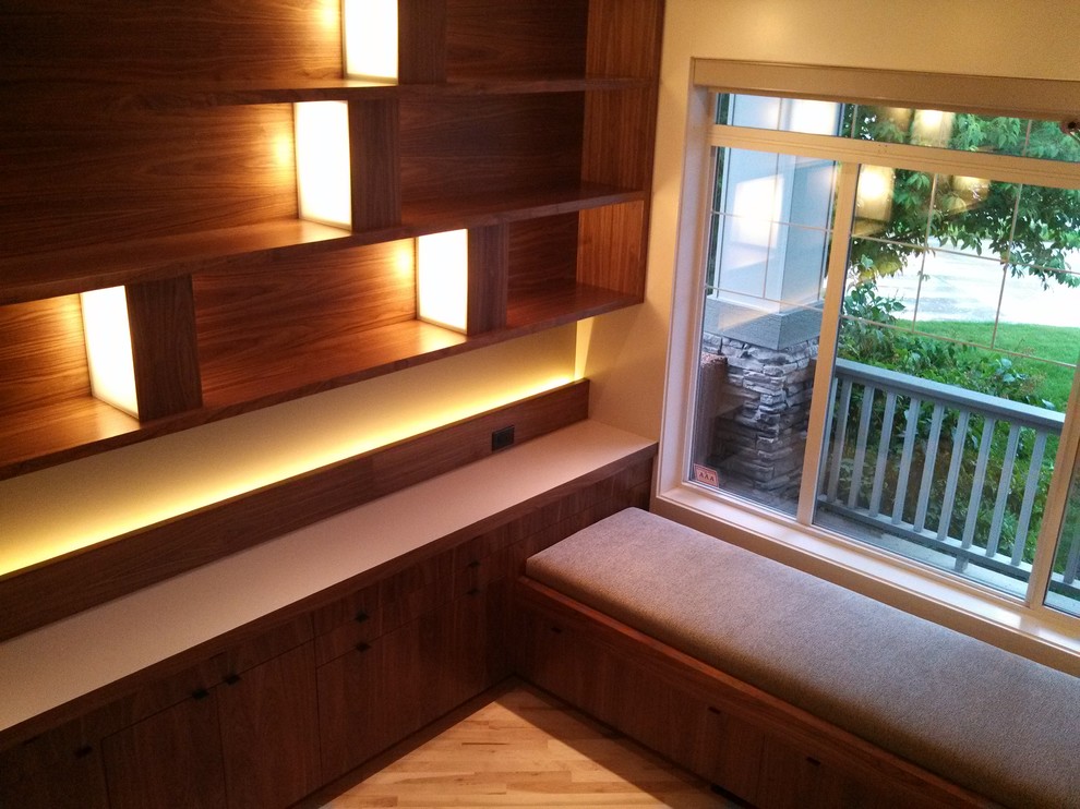 Royal Oak Modern Home Office Calgary by Ambiance Coatings