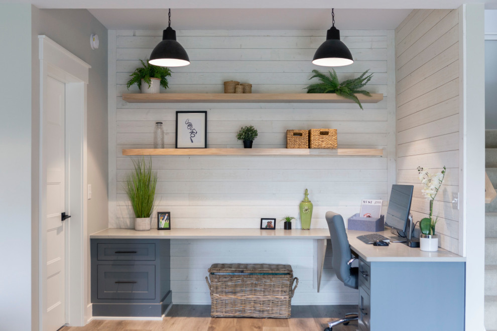 Rustic Collection Shiplap Home Office Grand Rapids by UFPEdge