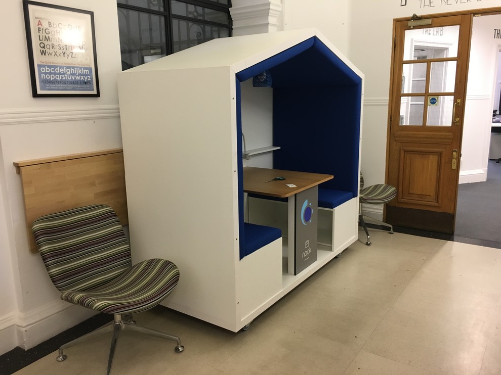 Self contained office pod in Bath Contemporary Home Office Other
