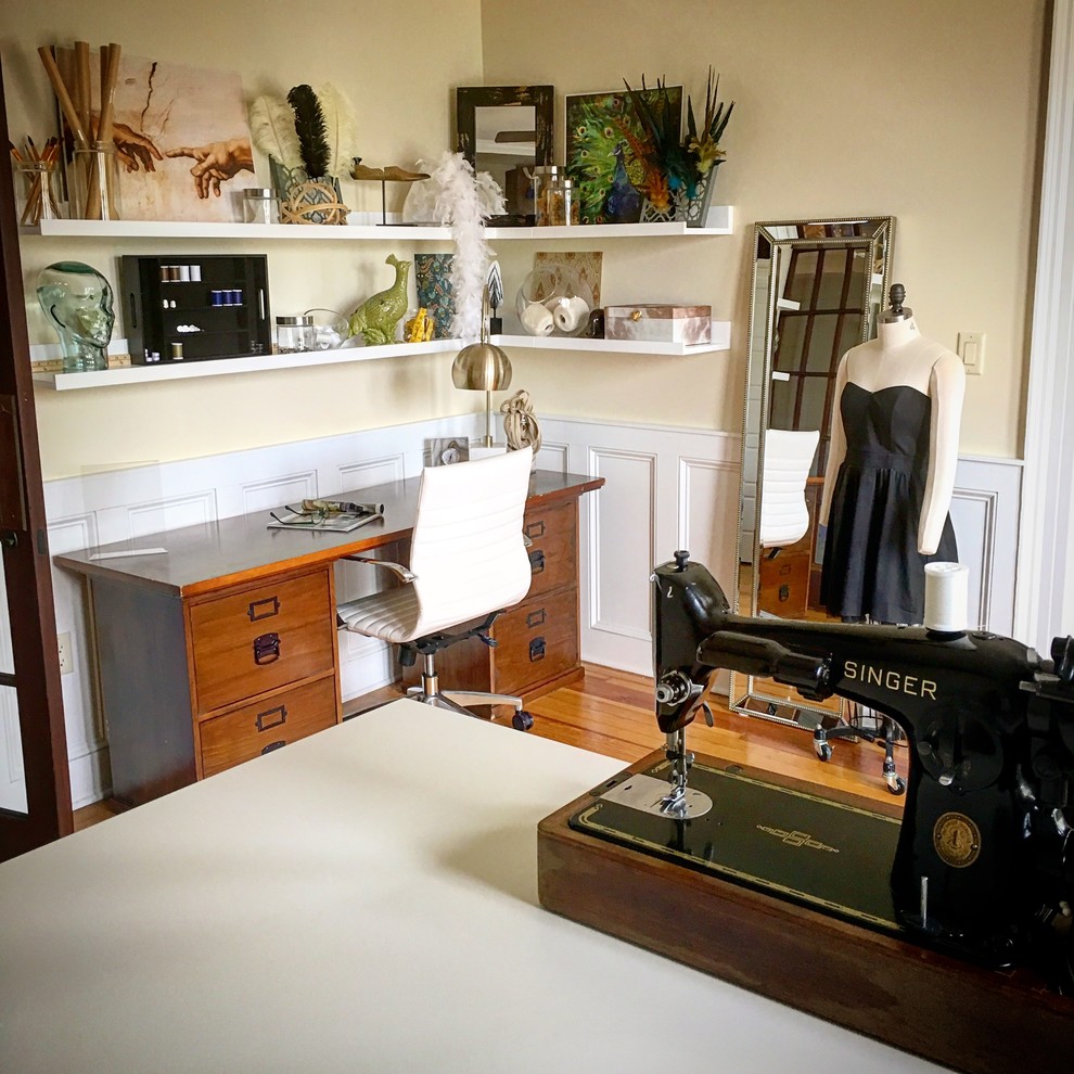 Sewing Room SOTA 2016 Show House Eclectic Home Office New York