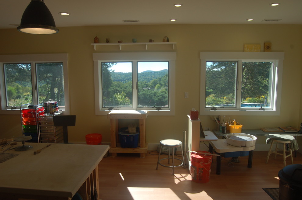 Sherman, CT Pottery Studio & Garage Addition Pottery Studio