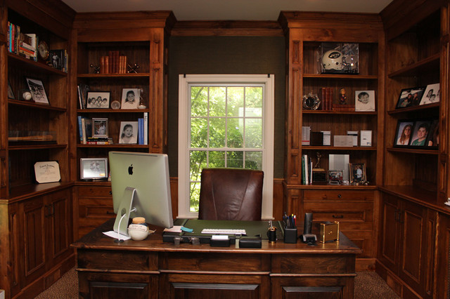 Short Hills Home Office - Traditional - Home Office & Library - New York -  by British Home Emporium | Houzz