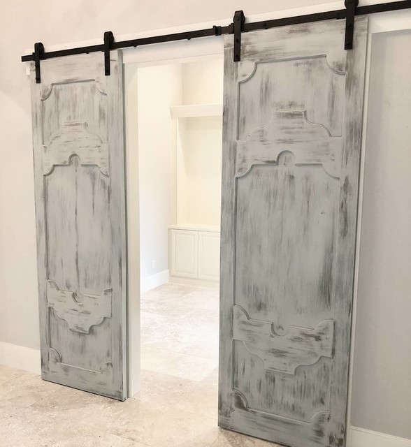 Sliding Barn Doors Home Office Houston by The Reclaimed Wood Shop Houzz UK