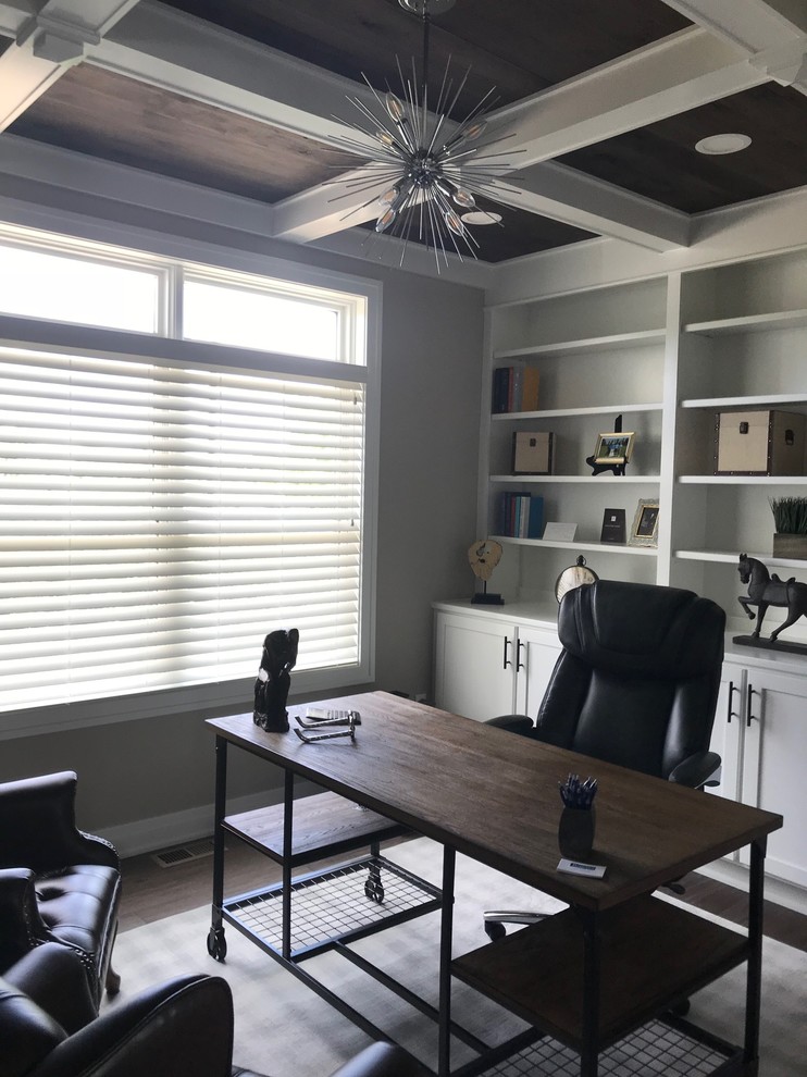 Small Chandeliers Contemporary Home Office New York by Anzalone