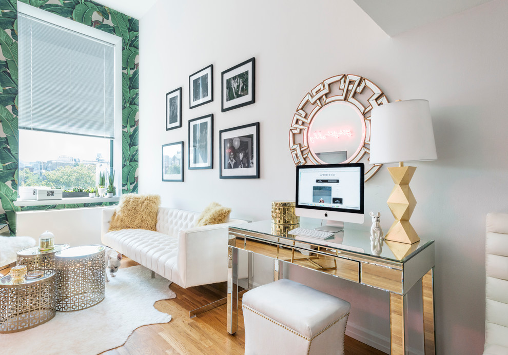 Small Spaces Makeover with Fashion Blogger WeWoreWhat Contemporary
