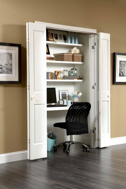 Space-Saving Ideas - Contemporary - Home Office - by Johnson Hardware |  Houzz IE