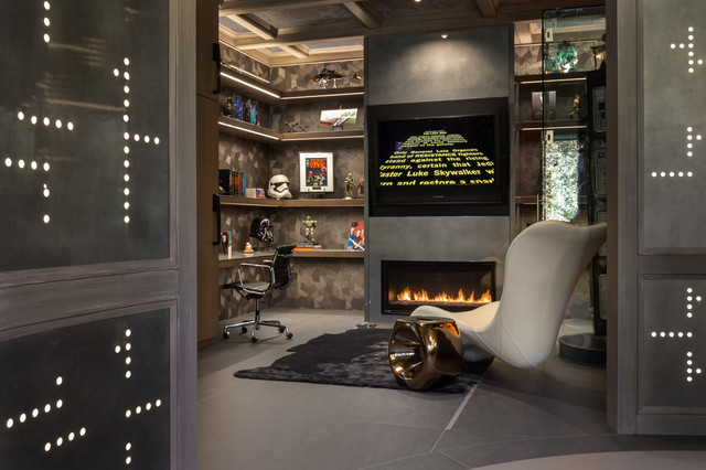 begaan breuk wenselijk Star Wars Home Office - Contemporary - Home Office - Sacramento - by  Benning Design Construction | Houzz AU