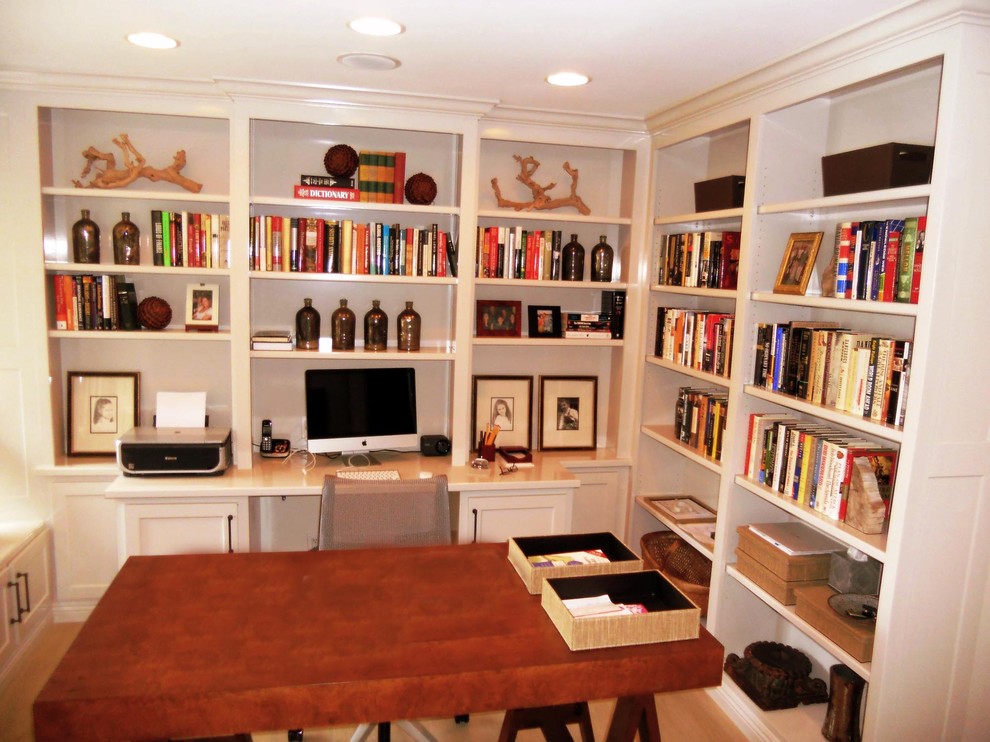 Eclectic home office photo in Orange County