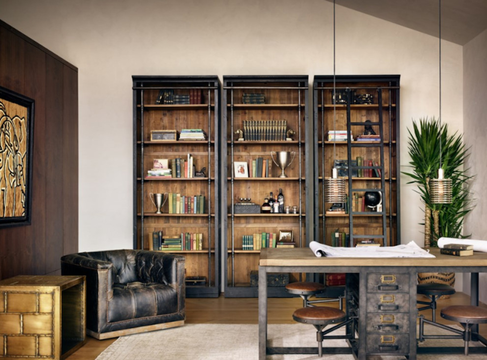 Stylish Furnishings Industrial Home Office Albuquerque by Urban Market Houzz