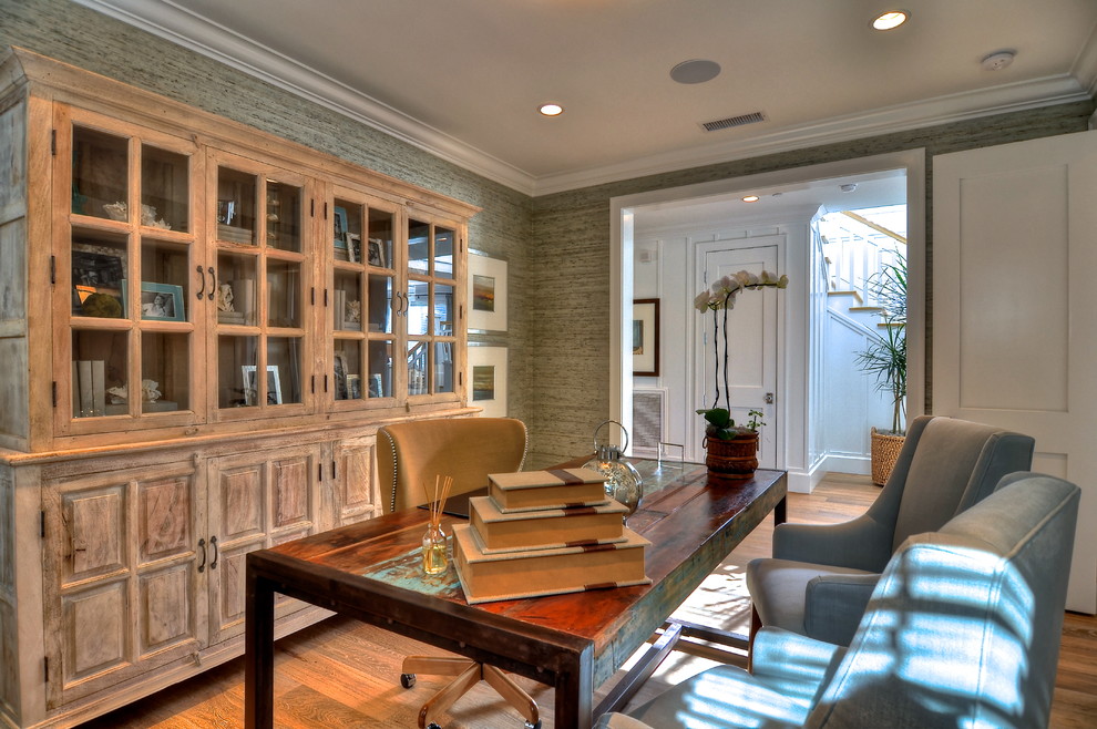 Summer House Traditional Home Office Orange County by Details a