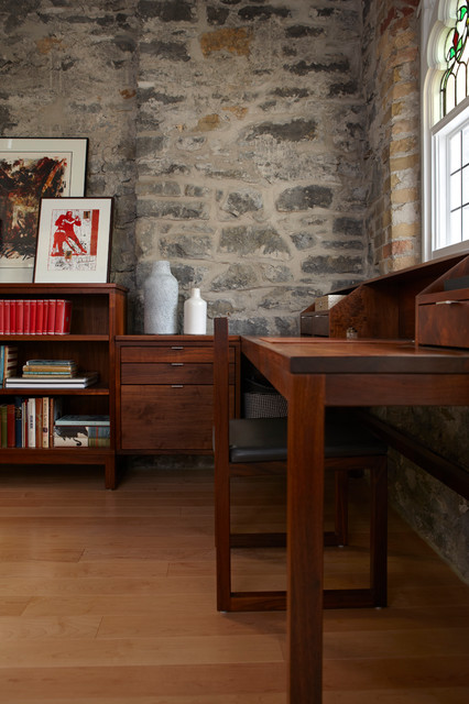 Sunnyside Loft Industrial Home Office Toronto By Modern Staging sunnyside-loft-industrial-home-office-toronto-by-modern-staging