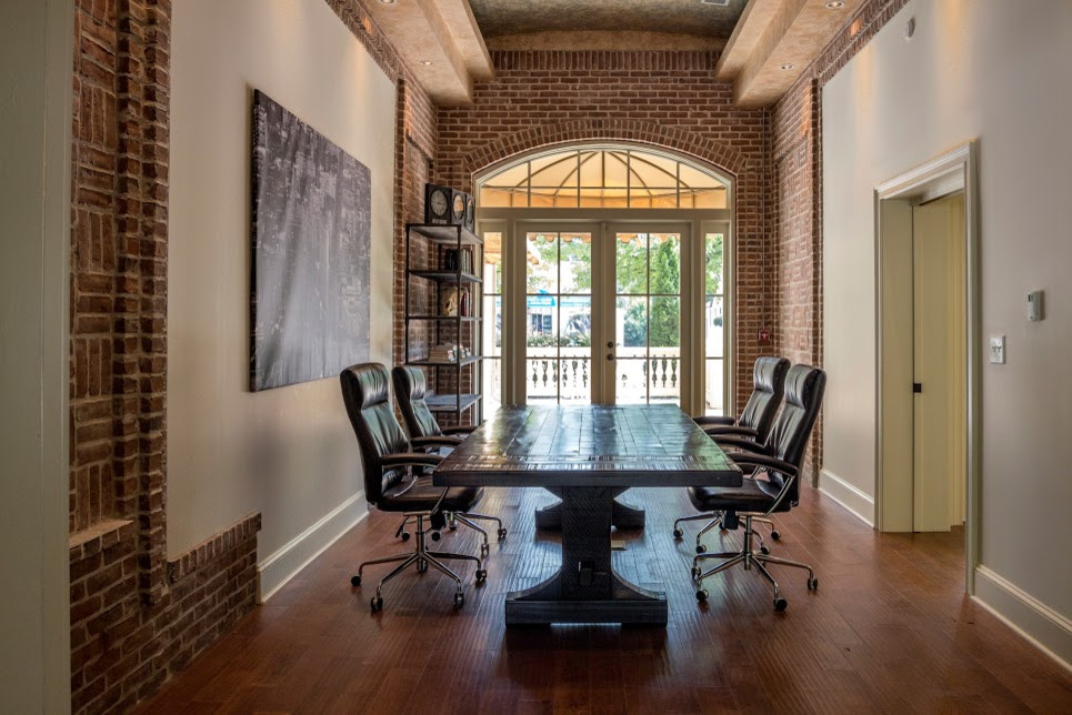 The Emerson Rustic Conference Table Rustic Home Office Atlanta