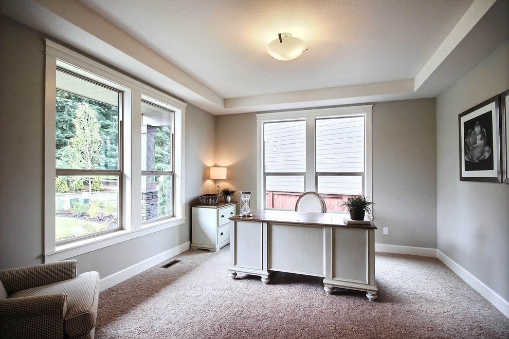 The Erickson Farm in Vancouver, Washington Traditional Home Office Portland by Cascade