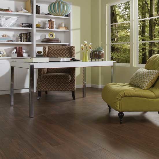 Tile Modern Home Office Oklahoma City by Kingston Flooring LLC