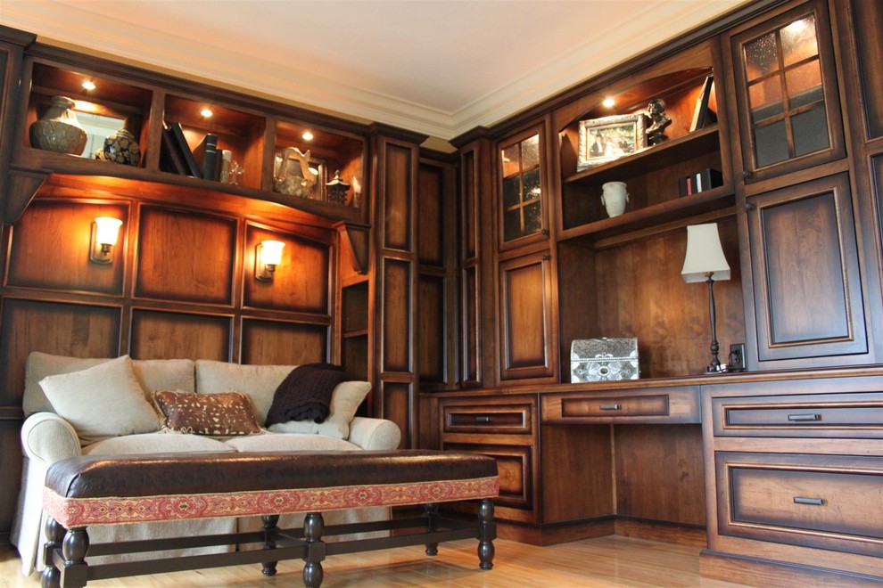 Пример оригинального дизайна: кабинет в классическом стиле