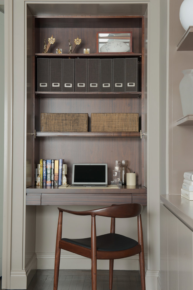 Home office - transitional home office idea in Other