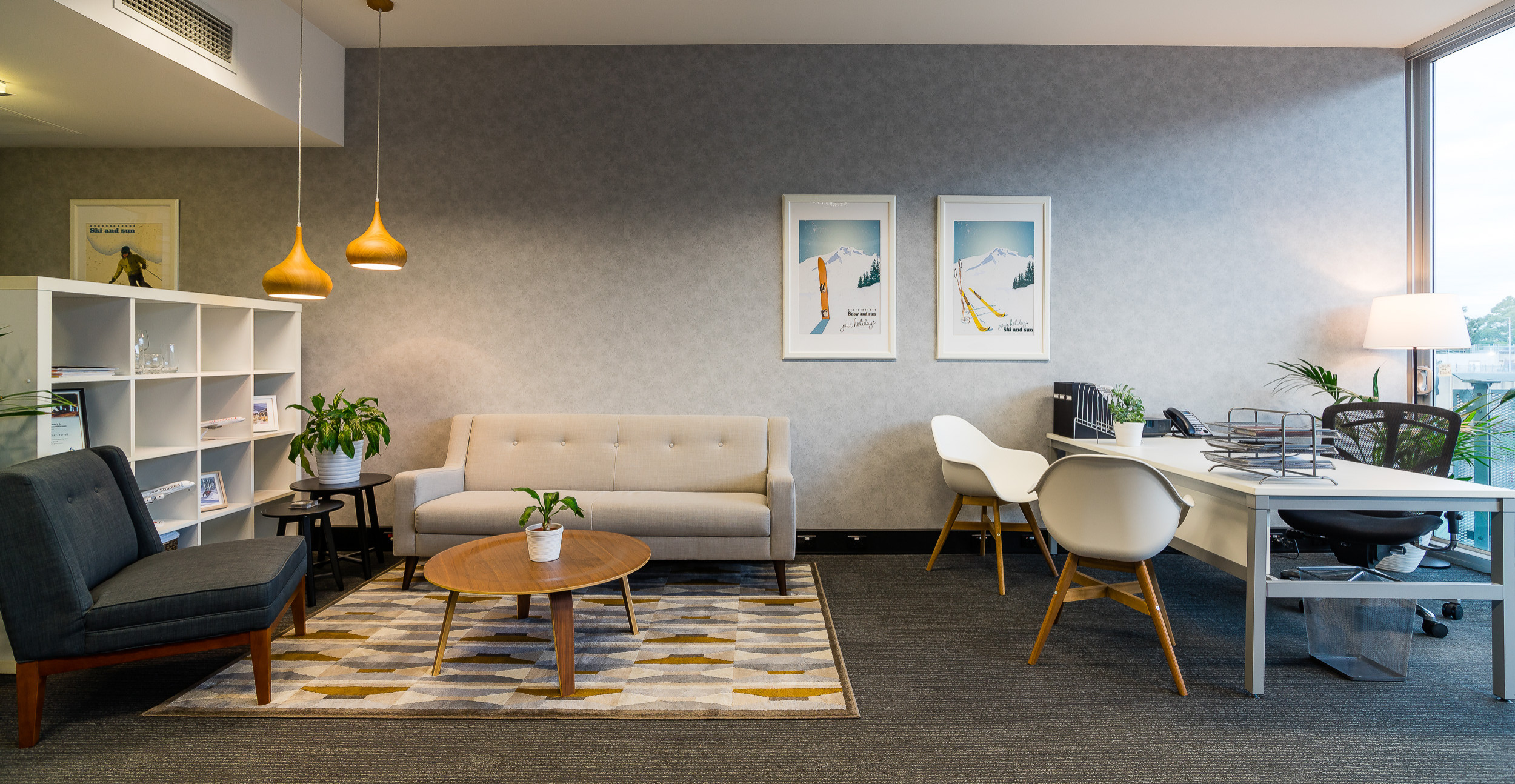Travel Agency Office - Home Office - Sydney - by Design Hive Co. | Houzz