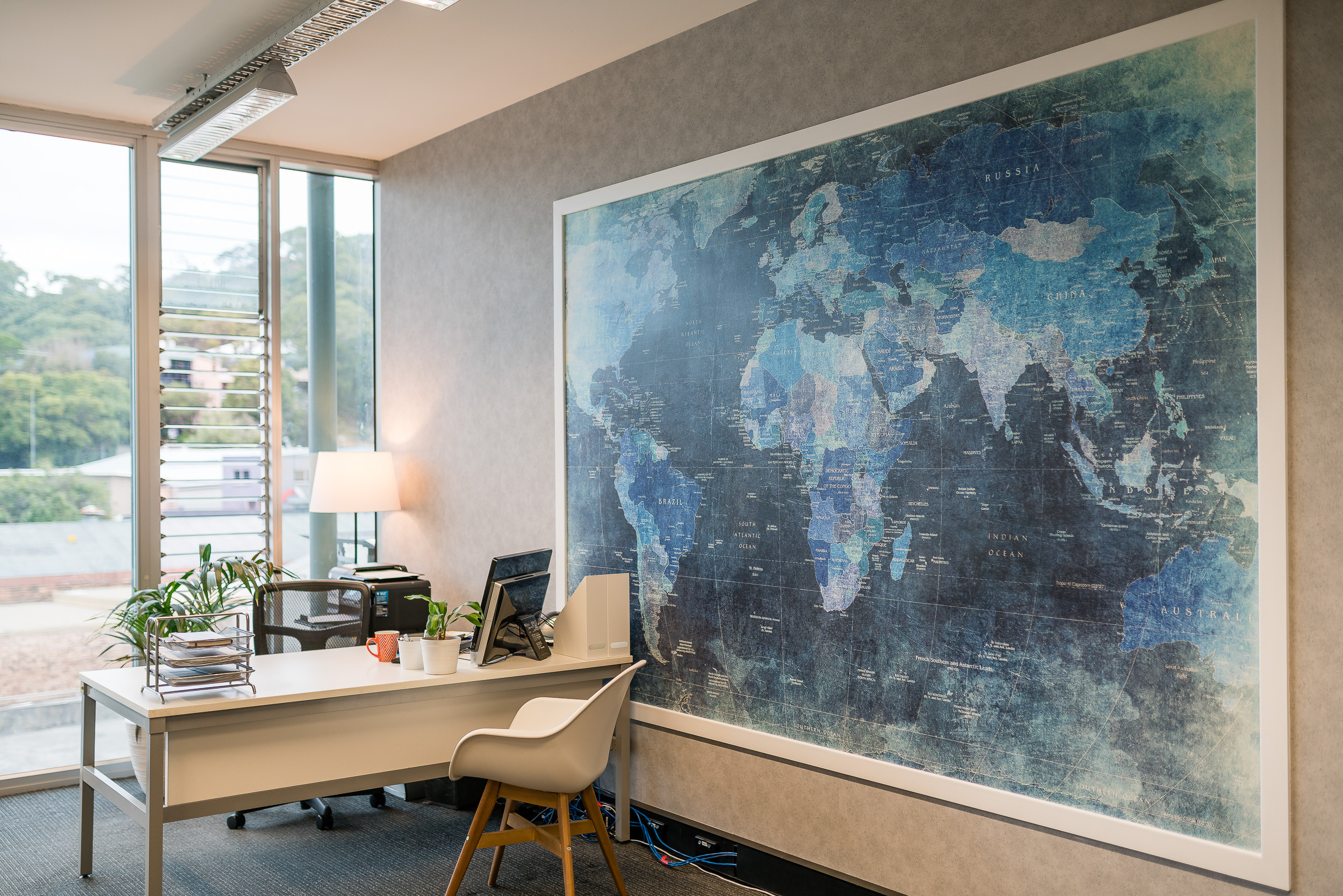 Travel Agency Office - Contemporary - Home Office - Sydney - by Design Hive  Co. | Houzz