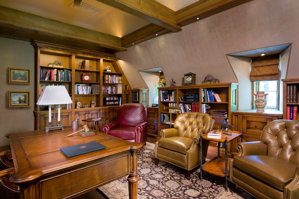 Tudor Revival - Traditional - Home Office - Other - by Archetype Design ...