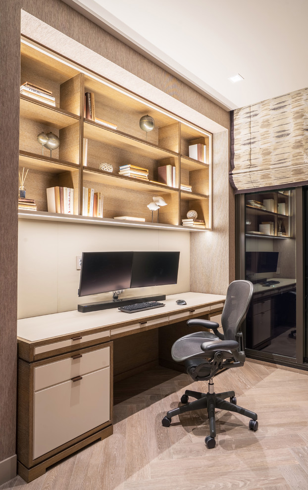 Photo of a modern home office in New York.