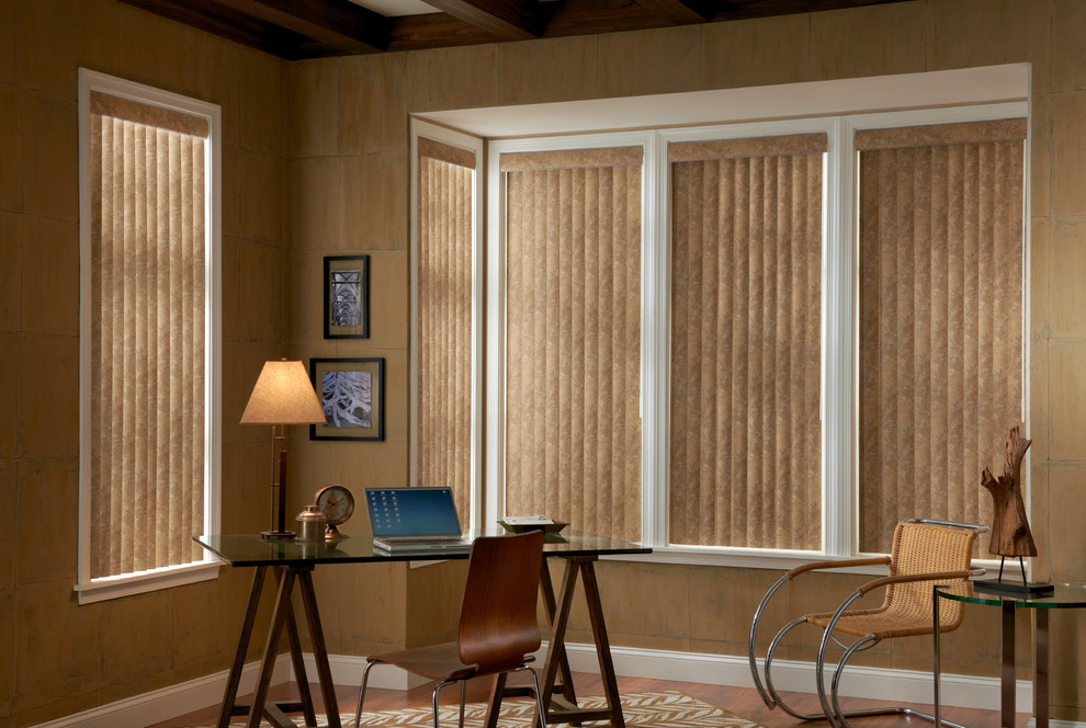 Vertical Blinds - Home Office - San Francisco - by World Class Window ...