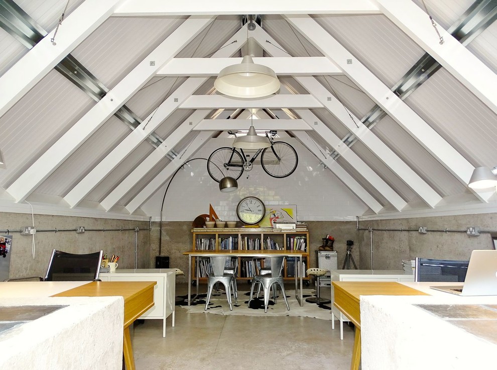 Photo of a large industrial home office in Hampshire.