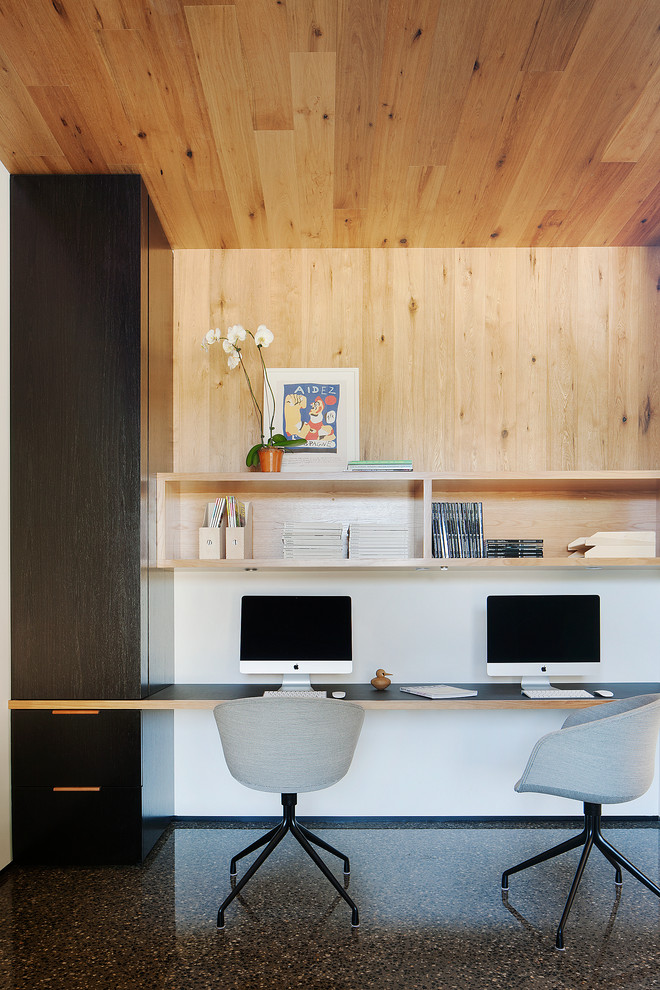 Inspiration for a home office remodel in Melbourne