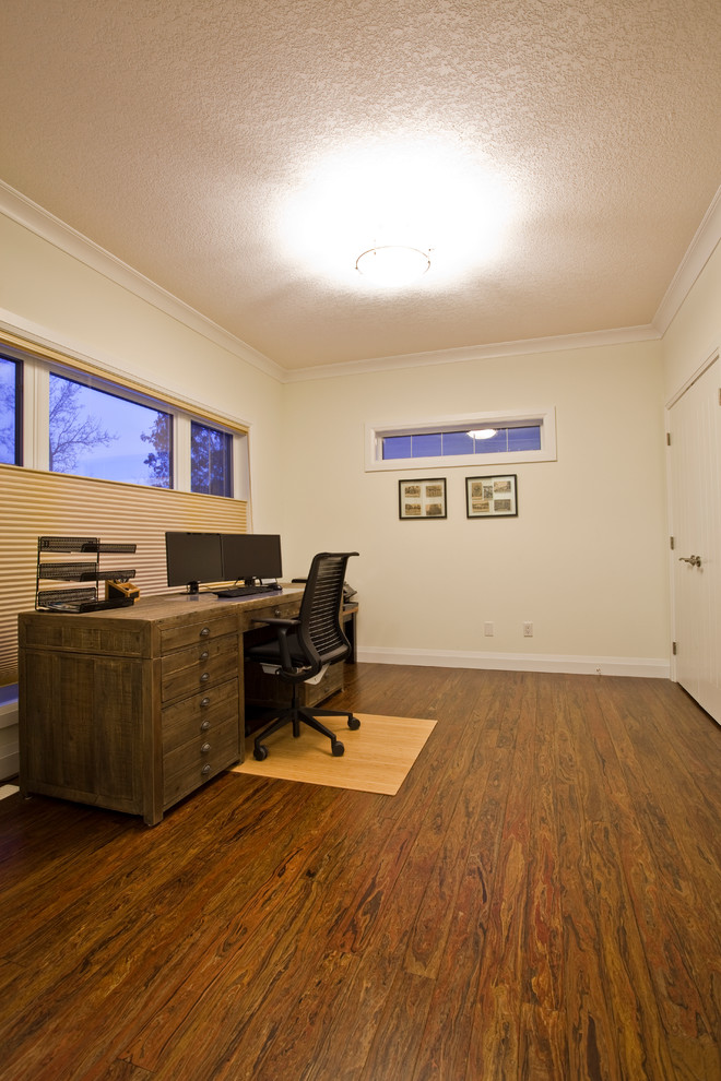 Westgrove Contemporary Home Office Edmonton by User Houzz