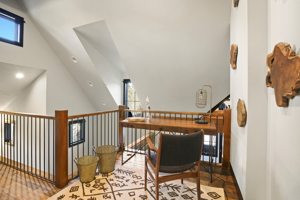 Westridge Rustic Home Office Denver by AbigailElise Interiors