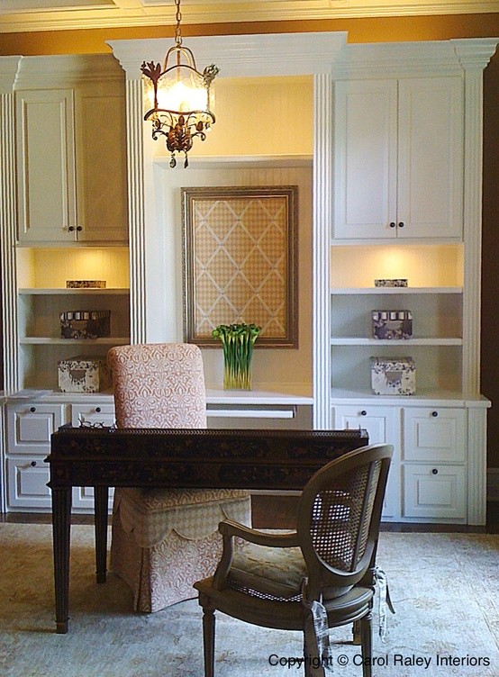 Whittington Creek Traditional Home Office Atlanta by Carol