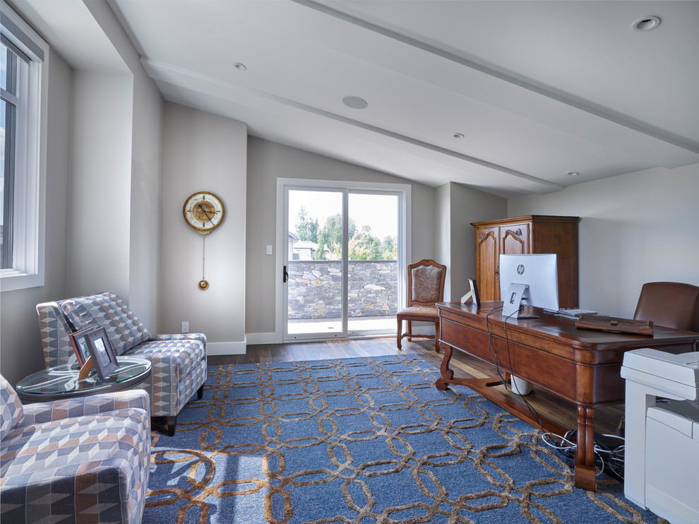 Wolf Willow Ridge Transitional Home Office Edmonton by Birkholz