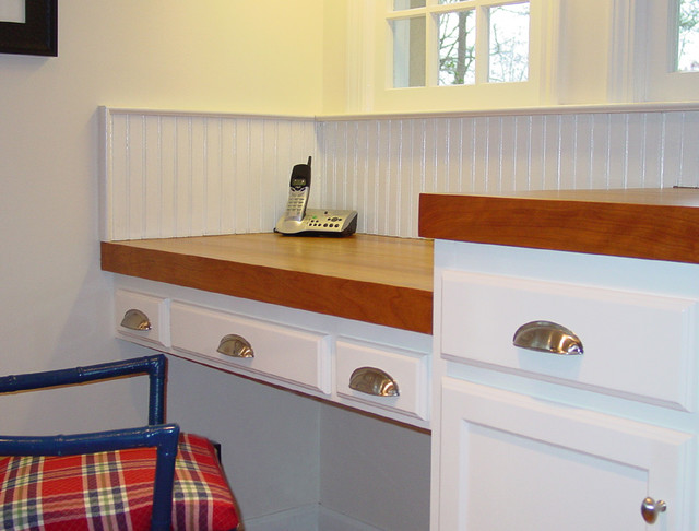 Image showcasing Wood Countertops - Elsewhere! - Home Office - Atlanta - by Craft Art ...