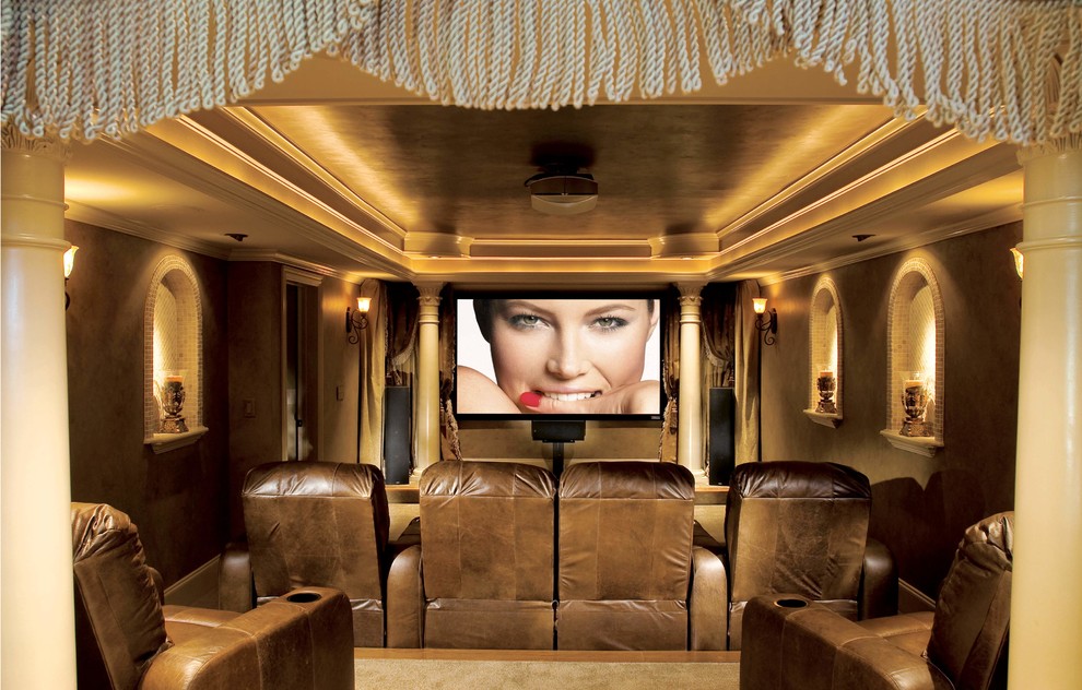 AHT Photos Modern Home Theater Atlanta by Atlanta Home Theater
