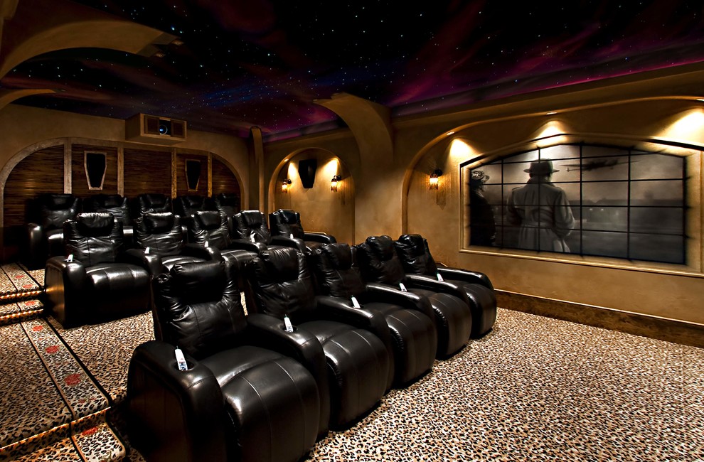 AHT Photos Traditional Home Theater Atlanta by Atlanta Home
