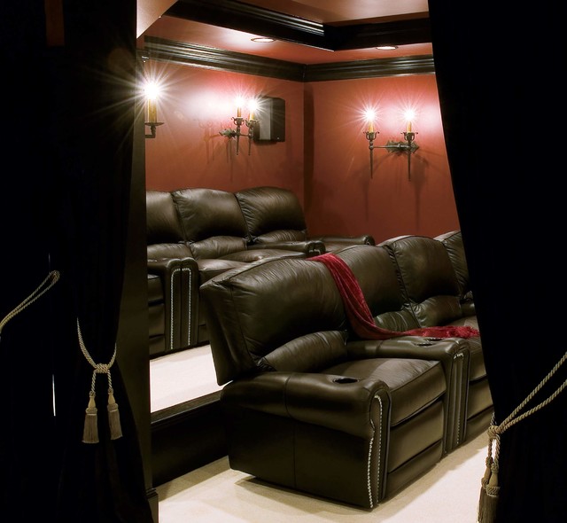 AHT Photos Traditional Home Cinema Atlanta by Atlanta Home