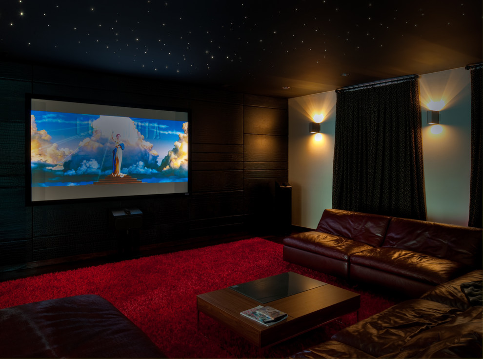Atlanta Ga Traditional Home Theater Atlanta by Studio T Design